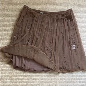 Embellished Mini Skirt